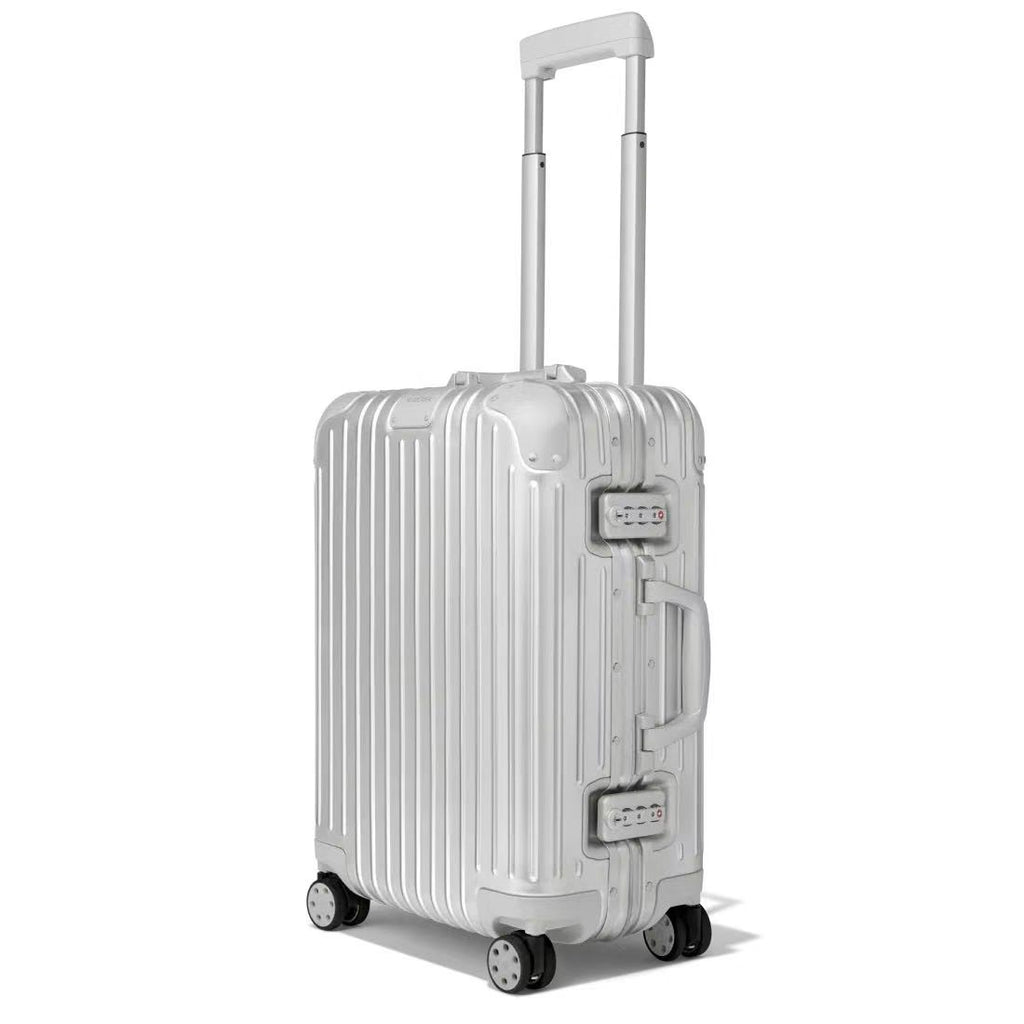 Aluminum-Style Carry-On Travel Case